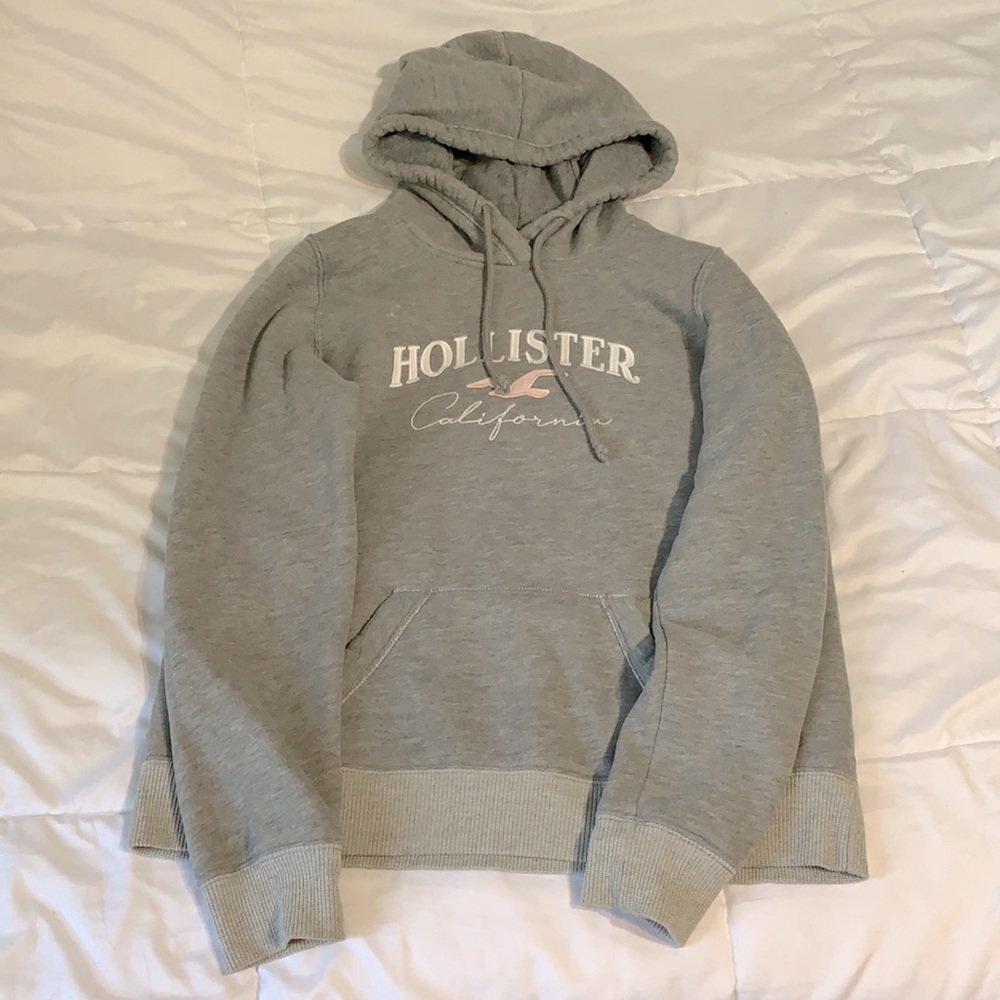 Grey Hollister Hoodie